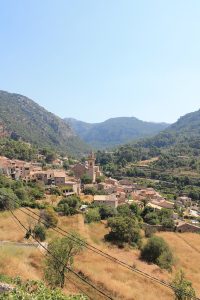 Village on the way to Sóller