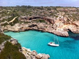 Dreamlike bay in Majorca