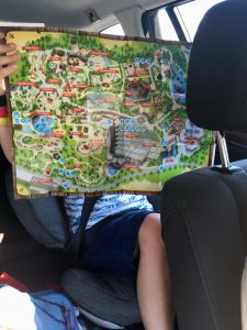 Arriving by car