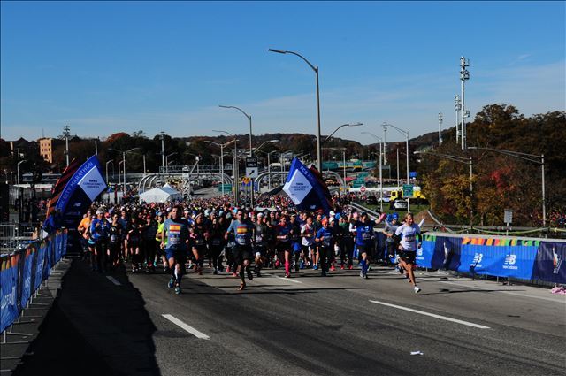 Start New York Marathon