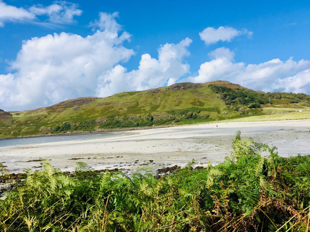 Beach Calgary Bay Schottland