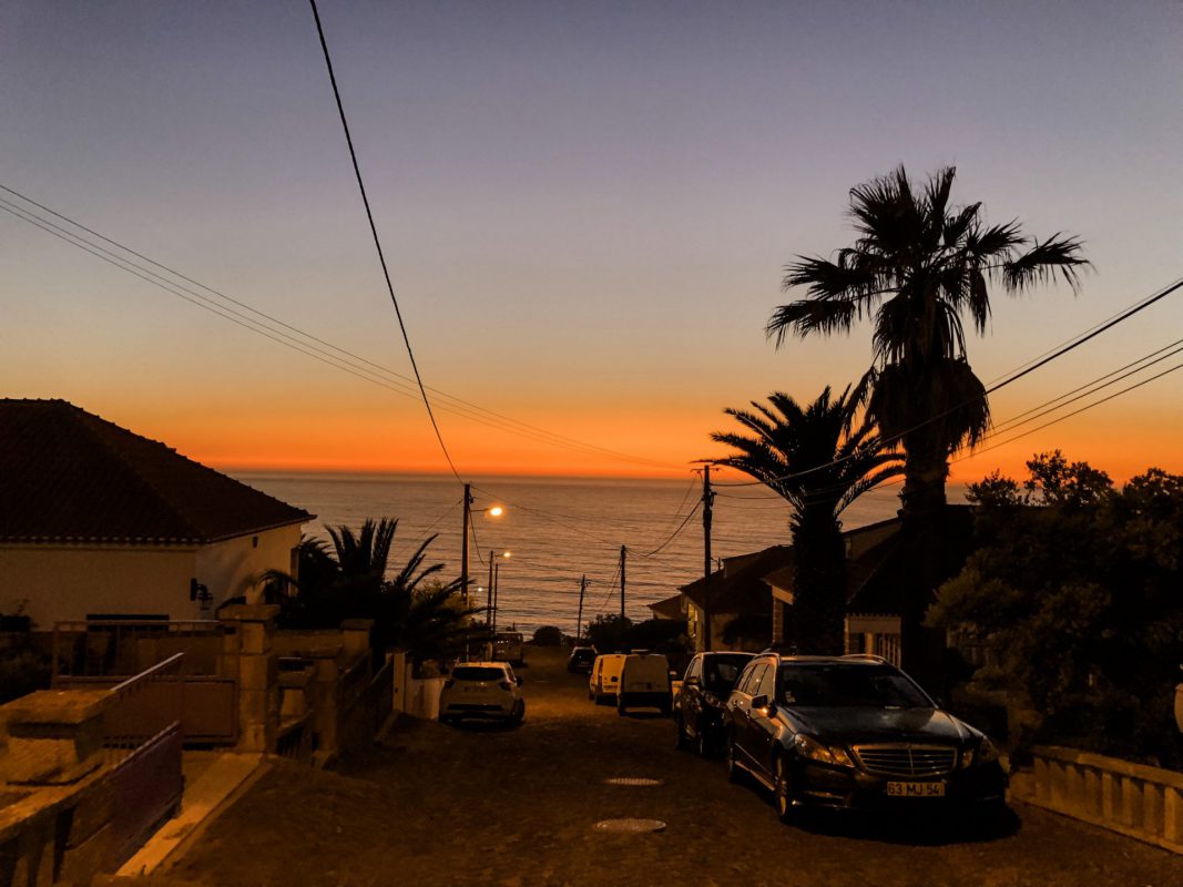 Sonnenuntergang über Ericeira