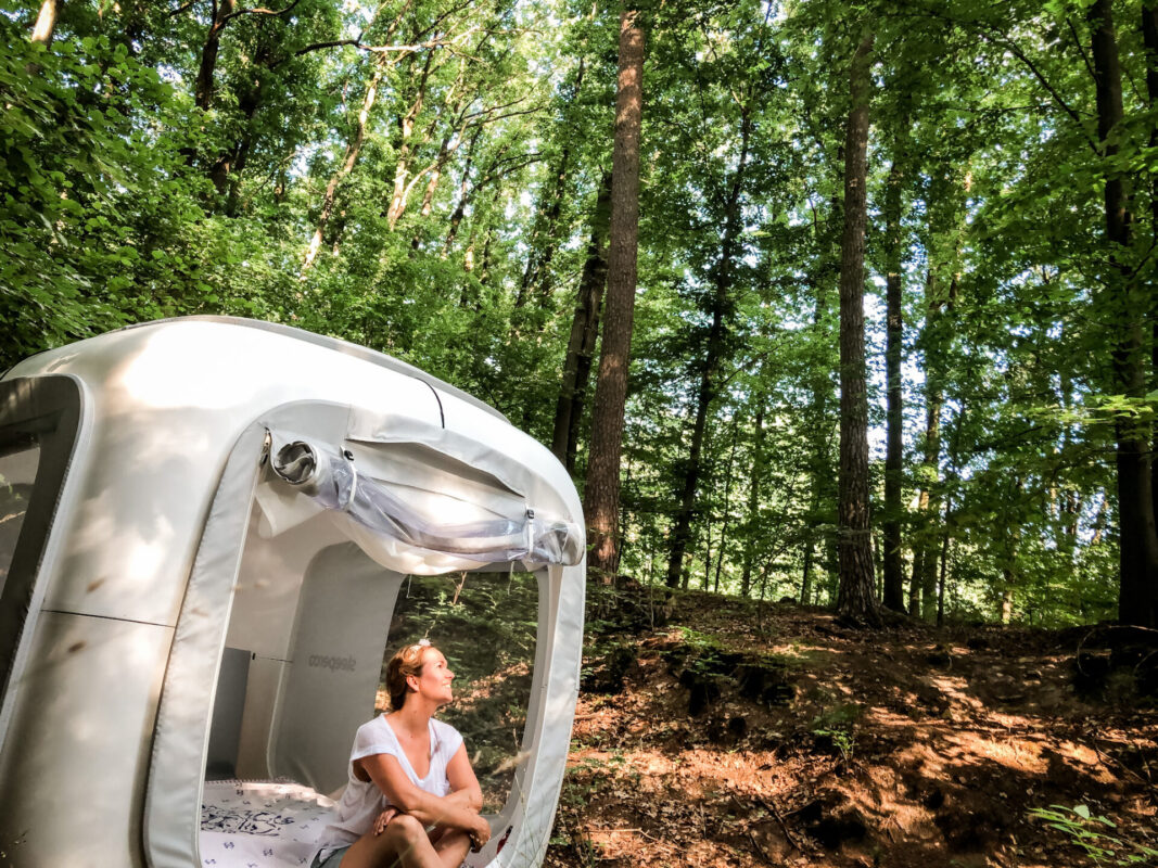 Waldbaden Bayern - Mikroabenteuer Im Sleeperoo Bei Bamberg - LIEBLINGSSPOT