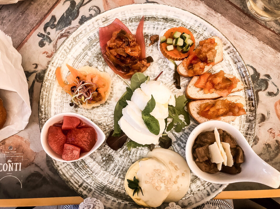 Antipasti Teller im Conti