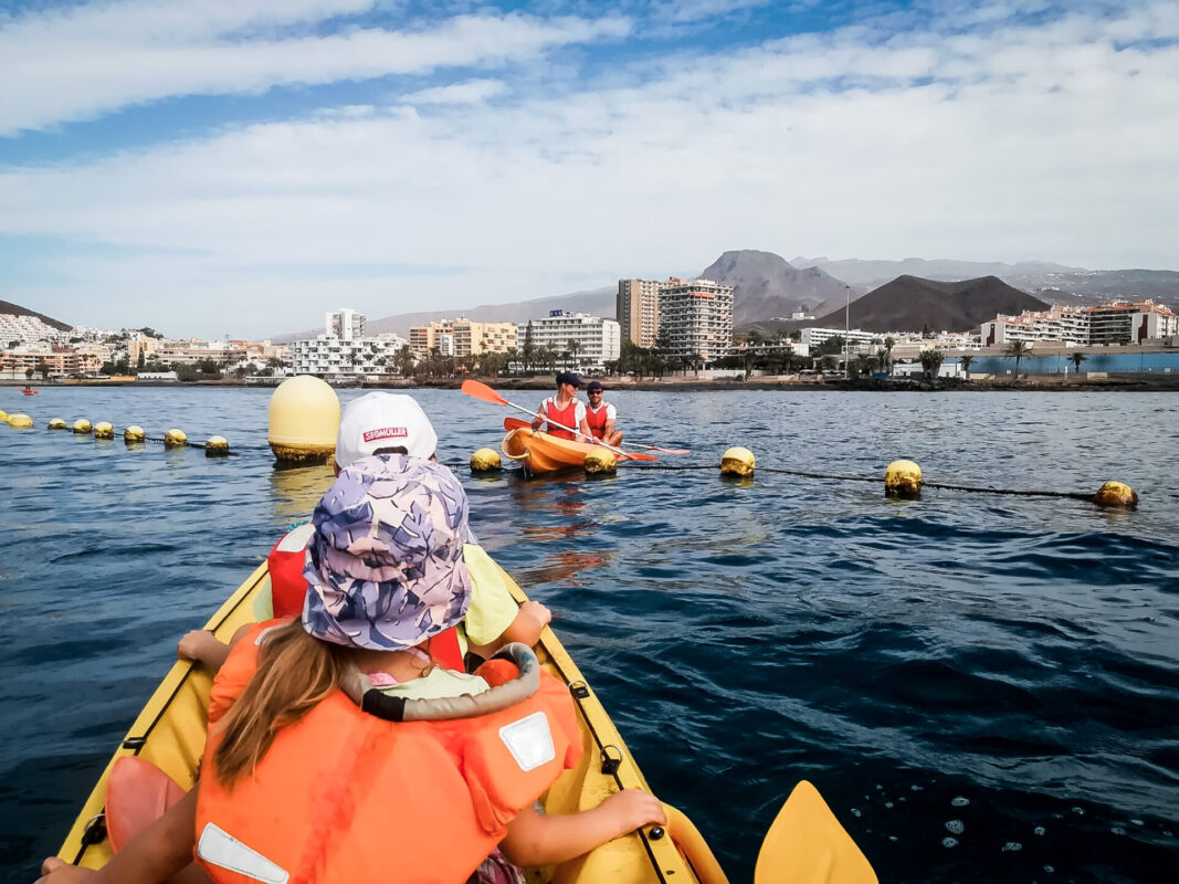 Kajaktour ab Los Cristianos