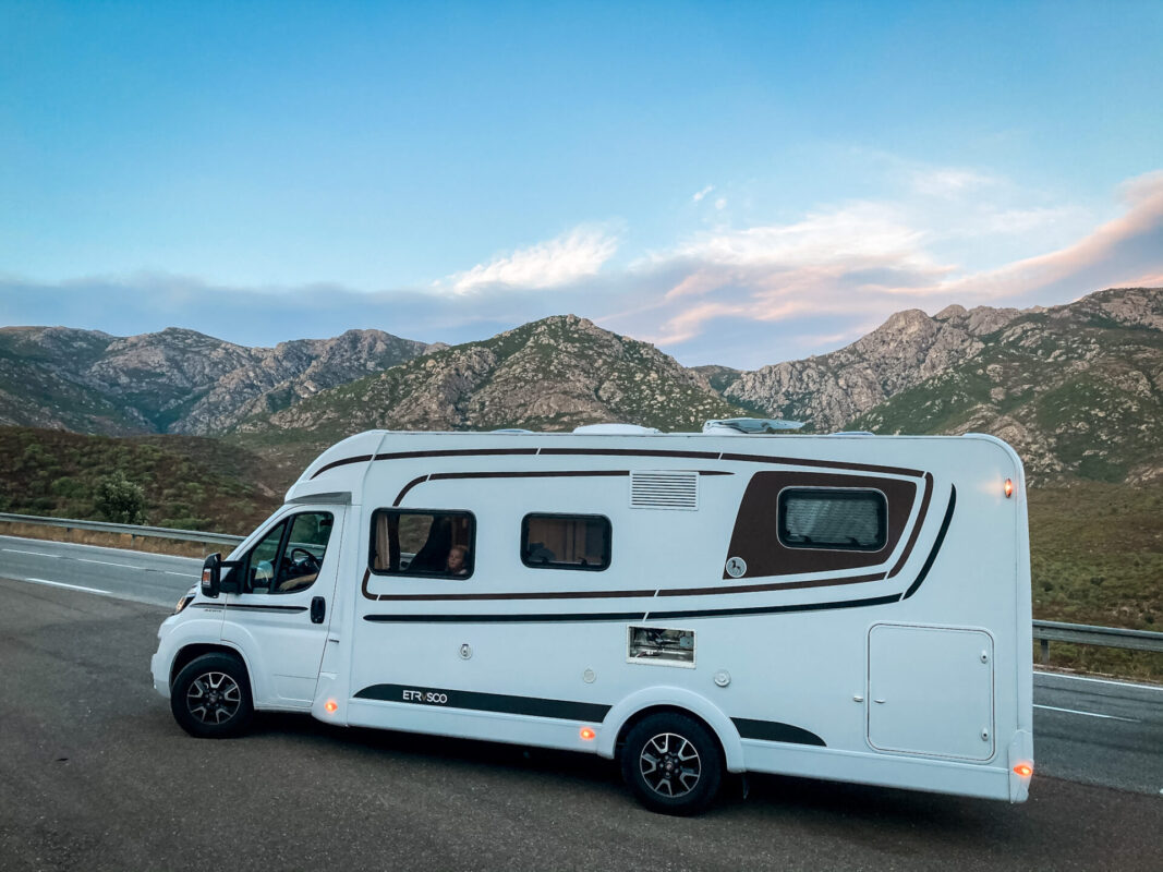 Unser Luxus-Wohnmobil auf Korsika