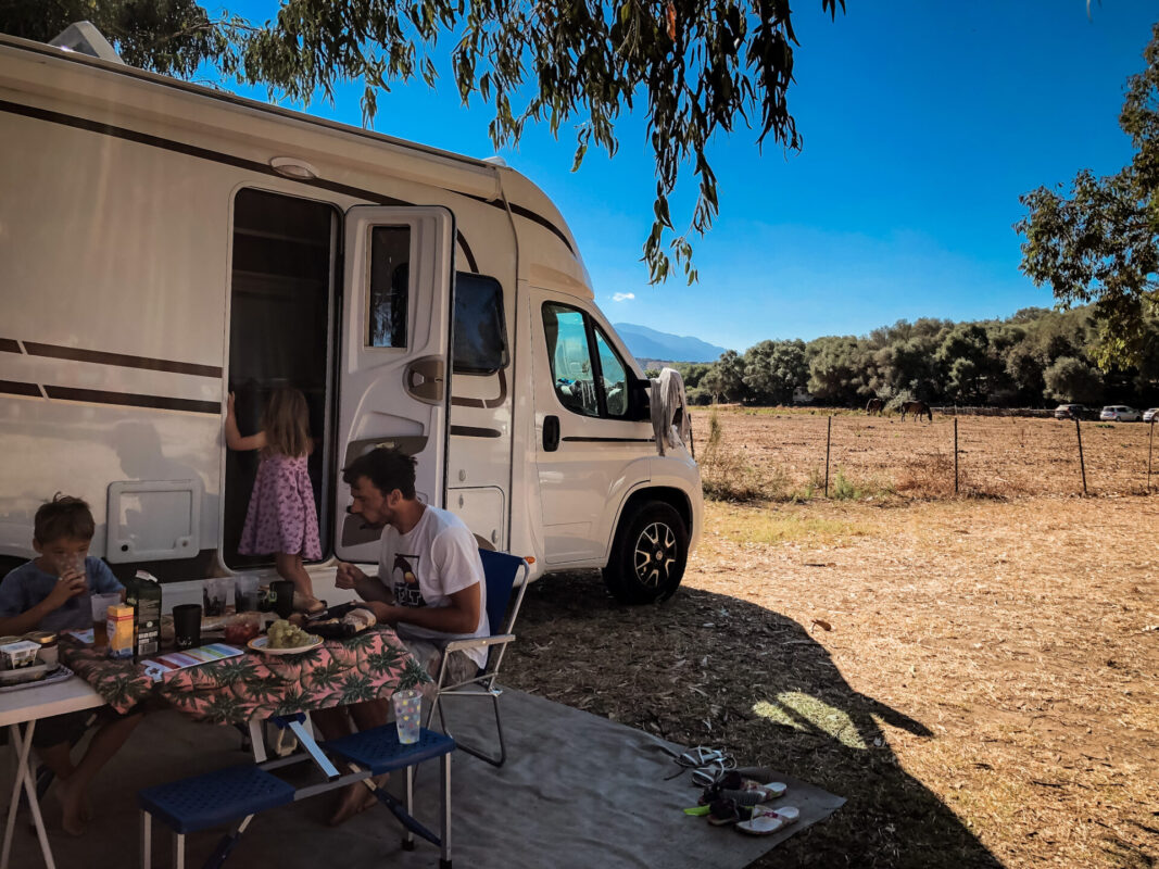 Wohnmobilurlaub mit Kindern auf Korsika