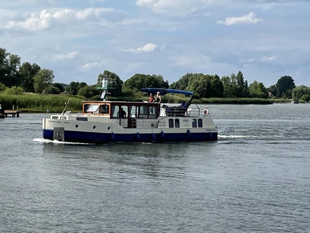 Entschleunigung pur auf dem Hausboot