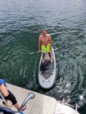 SUP auf der Müritz