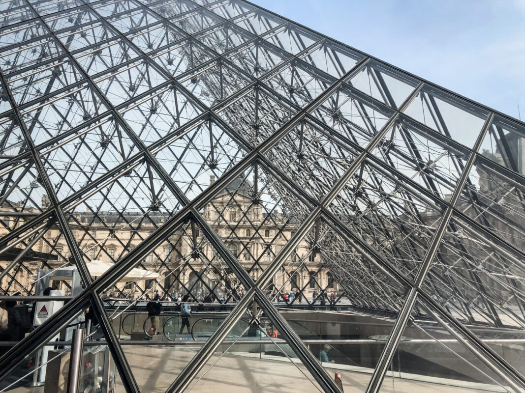 Das Louvre in Paris