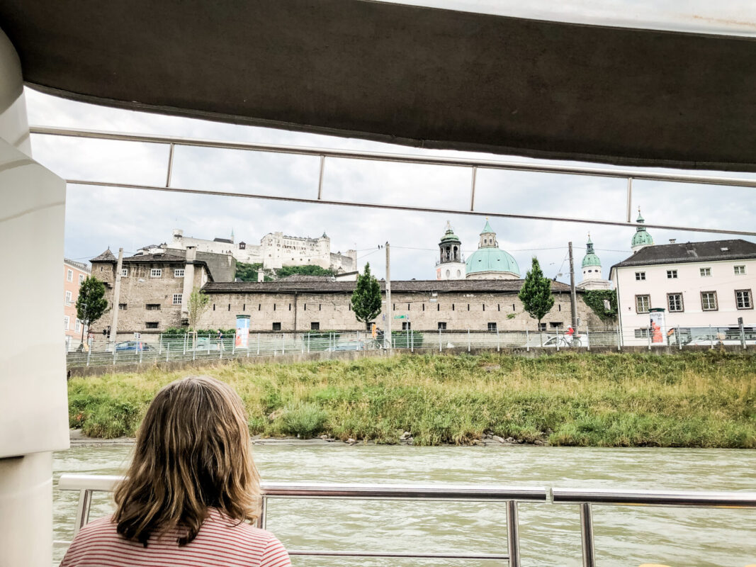 Salzburg vom Wasser aus