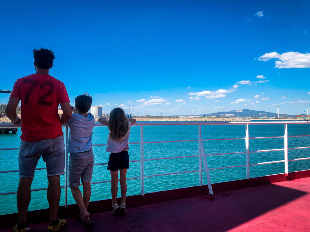 Auf der Fähre nach Elba