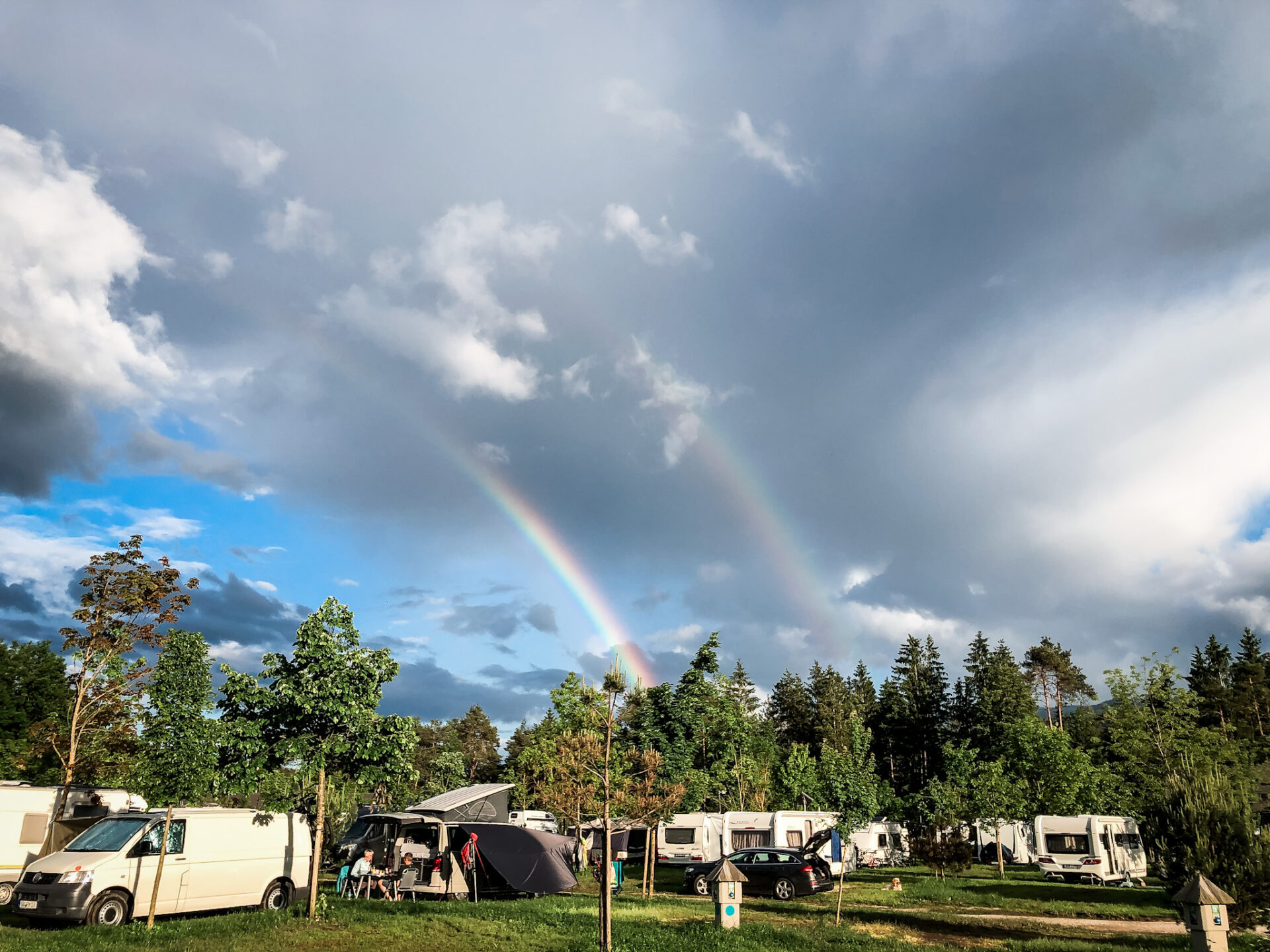 schöner Campingplatz in Slowenien