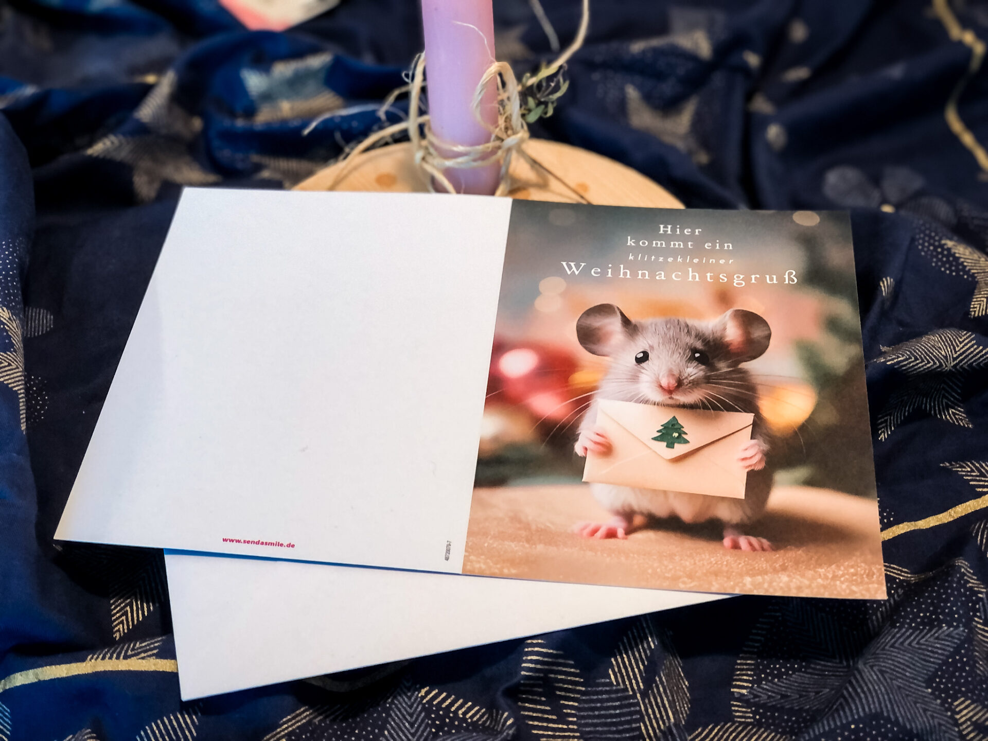 Weihnachtskarten erstellen mit Send a Smile